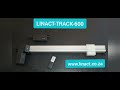 track linear actuator 600mm stroke