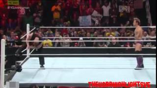 Brock Lesnar Returns and F5 Chris Jericho - RAW 12/15/14
