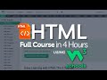 W3Schools HTML FULL Course in 4 Hours |  W3Schools HTML Tutorial | Leran HTML using W3Schools