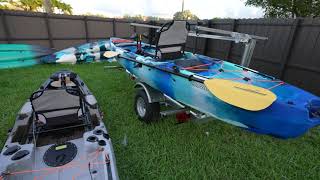 Are cheap China Pedal Drive Kayaks worth it? Vanhunks Elite Angler 13 Fin Drive vs Zambezi 12.6