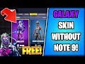 HOW to get the 'GALAXY' Skin WITHOUT Buying NOTE 9! (Store Method)