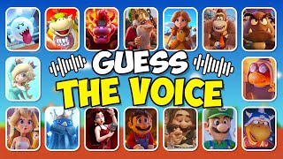 Guess Mario Characters By Their Voice 🍄🐢👨🏻‍🔧🎶