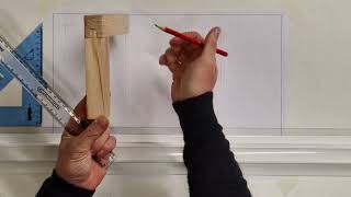 Drawing a Haunched Morise & Tenon