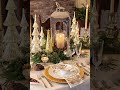 elegant gold christmas table 🎄 ✨️ ideas christmas2022 christmas diningtable bestideas decor