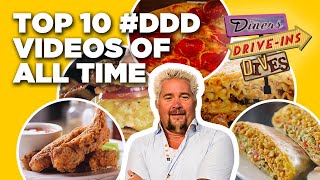 Top 10 #DDD s of ALL Time with Guy Fieri | Diners, Drive-Ins and Dives | Food Ne