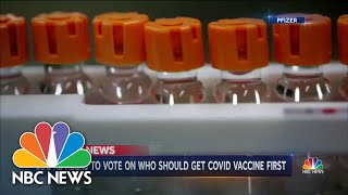CDC Advisers To Vote On Key Covid-19 Vaccine Decisions Tuesday | NBC Nightly News