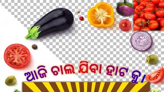 ଆସନ୍ତୁ ଆଜି ଯିବା ହାଟ କୁ।#youtube #odia #odisha #minivlog #tomato #market #angul