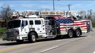 Crescent Springs, KY - Truck 510 Responding + Several More - Lots of Q!