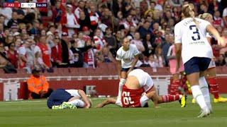 Fights and Fouls in the North London Derby | Arsenal vs Spurs Women