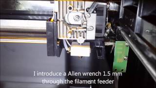 solidoodle press unclogging procedure