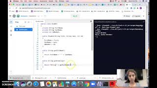 calling a method in the same class