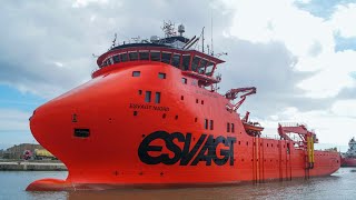 (SOV) ESVAGT NJORD - maiden visit at Great Yarmouth 6/9/16