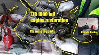 Yamaha FZR 1000 Exup Full engine restoration Part 6