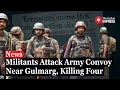 Jammu Kashmir Terror Attack: Four Killed in Militants’ Attack on Army Convoy Near Gulmarg