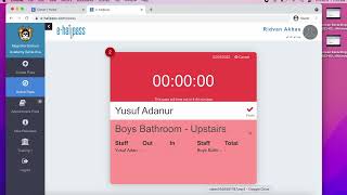 E-Hallpass Student Tutorial
