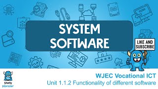 π WJEC Vocational ICT Revision β System Software