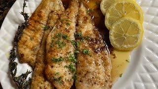 🐟 Flounder Meunière