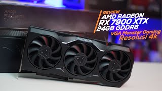 Review VGA AMD Radeon RX 7900 XTX | GPU Monster AMD buat Gaming Resolusi 4K #HexaReview