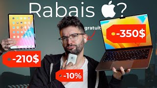 Rabais Apple ; quand acheter et comment économiser