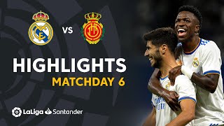 Highlights Real Madrid vs RCD Mallorca (6-1)