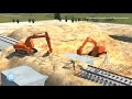 Animation - Box Pushing Method RUB_Northern Railways_Neev Co