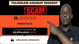 “MDOGS Airdrop Exposed: The Biggest Scam in Telegram Airdrops?”