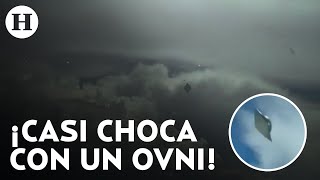 ¿Era real? Piloto colombiano graba el avistamiento OVNI más impresionante de la historia