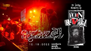 Azazel live in Winston-Salem, NC 12.19.22 - In Loving Memory of John Rivera