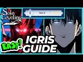 [Solo Leveling: Arise] Igris Guide! NEVER LOSE!