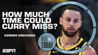 Kendra Andrews details Steph Curry’s ankle injury | NBA Today