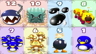 Mario Party 8 - Cardiators - Peach vs All Characters