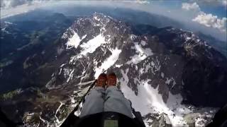 Fliegen in Kössen am 08.05.2016, kleiner aber feiner Streckenflug