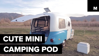 Mini camping pod