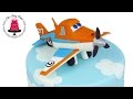 Dusty The Plane 3D Cake From Planes 2 - How To With The Icing Artist