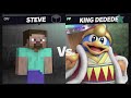 Super Smash Bros Ultimate Amiibo Fights – Steve & Co #201 Steve vs Dedede