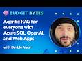 Build an Agentic RAG Solution with Azure SQL, OpenAI, and Web Apps for Under $25!