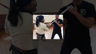 Counter With Thrusts In Filipino Martial Arts