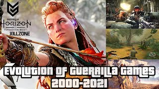 Evolution of Guerrilla Games 2000-2021