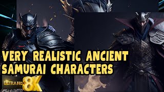 Very realistic ancient samurai characters💥very realistic ancient samurai character super hero