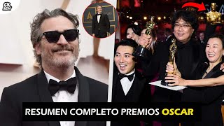 Resumen Completo De Los Premios Oscar 2020 Todos Los Ganadores (Joker, Joaquin phoenix, Parasitos)