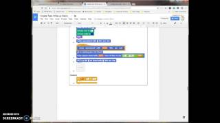 Snap! Project to Google Doc for AP Create Task