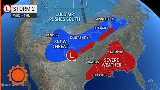 Forecasters warn of new severe weather threat | AccuWeather