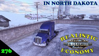 American Truck Simulator  Realistic Economy  Ep 276    We made it to North Dakota