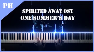 【 One Summer's Day | 센과 치히로의 행방불명 (千と千尋の神隱し) OST 】 피아노 커버