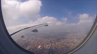 INTERJET Sukhoi Superjet 100-95B Beautiful Approach Into Mexico City (MMMX)