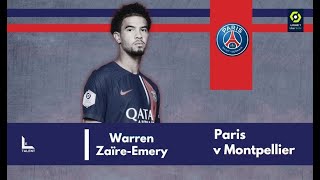 Warren Zaïre-Emery vs Montpellier | 2023