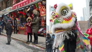 Pandemia y estigma en el Año Nuevo de Chinatown en Nueva York | AFP