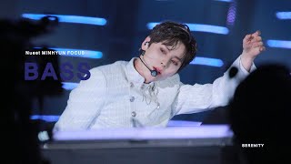 191225 가요대전 BASS (MINHYUN FOCUS)