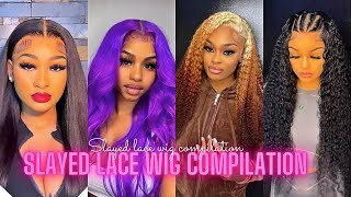 Lace Front Wig Installation Compilation 2022