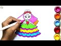 beautiful princess drawing painting colouring for kids toddlers how to draw princess princessdraw